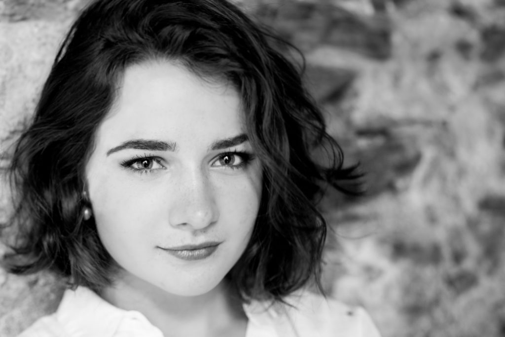 Portrait d'Alexandra, centre de Nantes